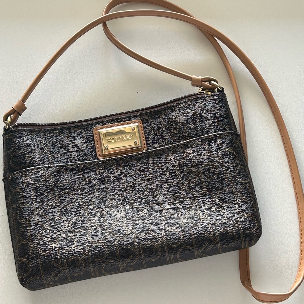 Calvin Klein Brown Shoulder Bag
